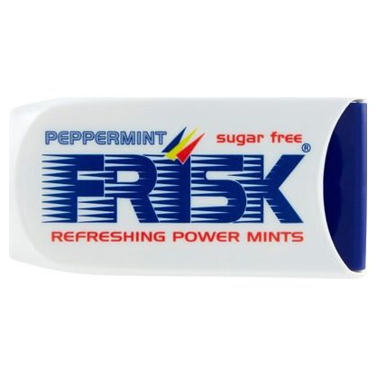 Frisk пастилки мятные Peppermint дисплей, 12 шт.