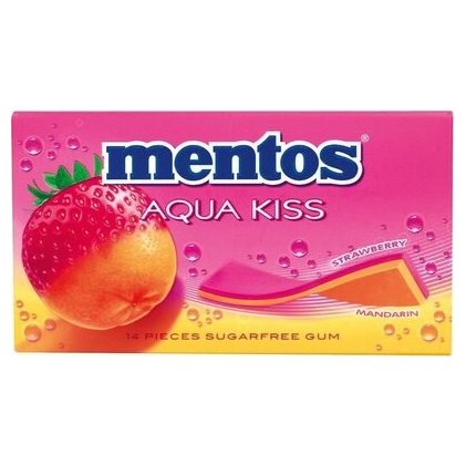Mentos жевательная резинка Mandarine, 14 шт.