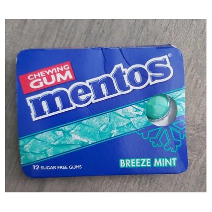 Mentos жевательная резинка Breeze Mint, 12 шт.