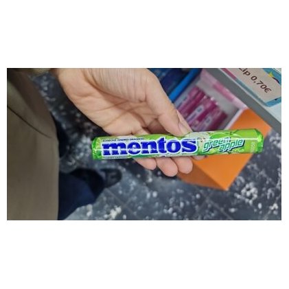 Mentos драже со вкусом зеленого яблока
