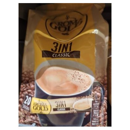 Aroma Gold кофейный напиток 3 в 1 Classic, 20 шт.