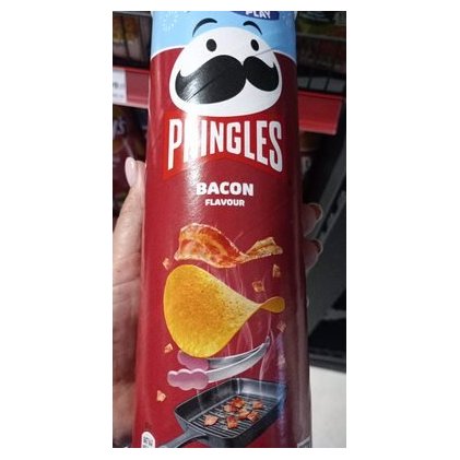 Pringles чипсы со вкусом копченого бекона, 165 г