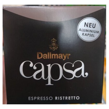 Dallmayr кофе в капсулах Nespresso Espresso Ristretto, 56 г