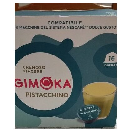 Gimoka кофейный напиток в капсулах Dolce Gusto Pistacchino, 208 г (16 капсул)