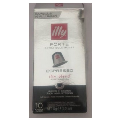 Illy кофе в капсулах Nespresso Forte, 57 g
