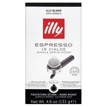 Illy кофе в чалдах ESE Espresso Intenso, 126 г