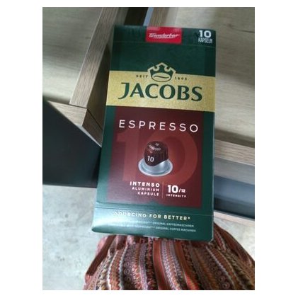 Jacobs кофе в капсулах Nespresso Espresso 10 Intenso, 52 г