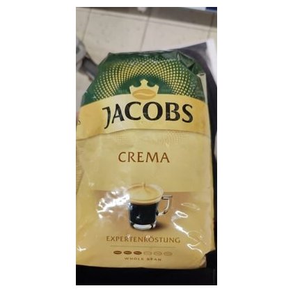 Jacobs Café Crema Gold coffee beans, 1 kg