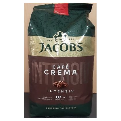 Jacobs кофе в зернах Café Crema Intensiv, 1 кг