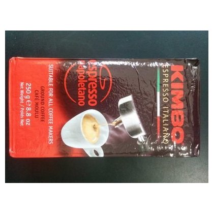 Kimbo Espresso Napoli ground coffee, 250 g