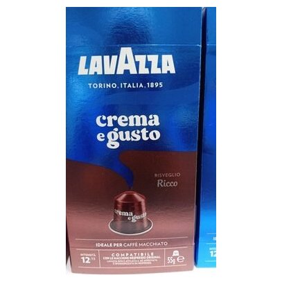 Lavazza кофе в капсулах Nespresso Crema e Gusto Ricco, 55 г