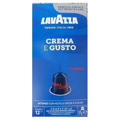 Lavazza Nespresso Crema e Gusto Classico coffee capsules, 57 g