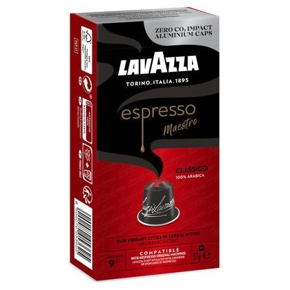 Lavazza Nespresso Maestro Classico coffee capsules, 57 g