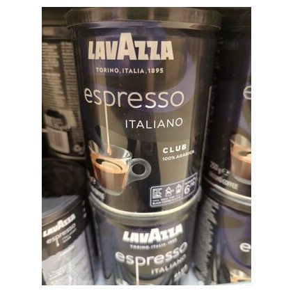 Lavazza кофе молотый Club в жестяной банке, 250 г