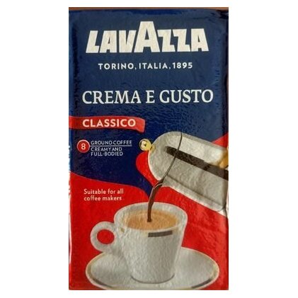 Lavazza кофе молотый Crema e Gusto Classico, 250 г