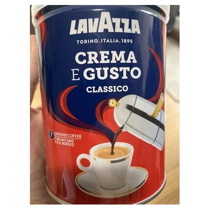 Lavazza кофе молотый Crema e Gusto Classico в жестяной банке, 250 г