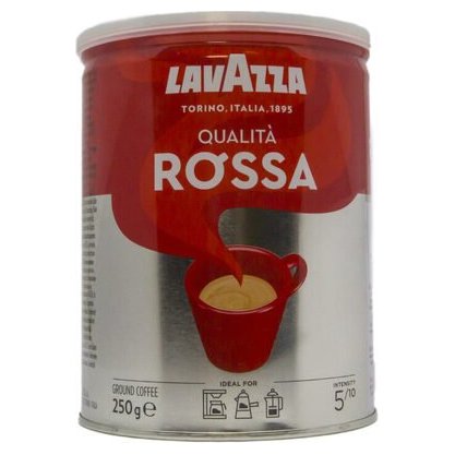 Lavazza кофе молотый Qualita Rossa в жестяной банке, 250 г