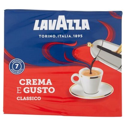 Lavazza кофе молотый Crema e Gusto Classico, набор 2х250 г