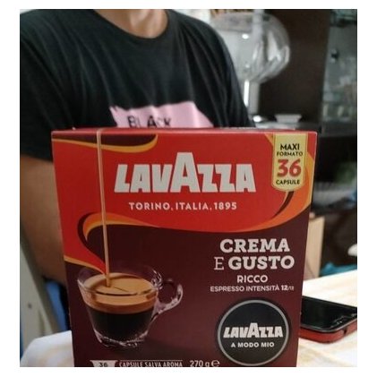 Lavazza кофе в капсулах A Modo Mio Crema e Gusto Ricco, 270 г