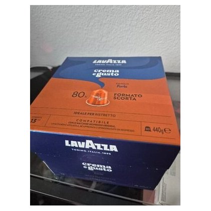 Lavazza Nespresso Crema e Gusto Forte coffee capsules, 440 g