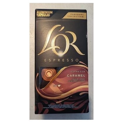 L'Or кофе в капсулах Nespresso Caramel, 52 г