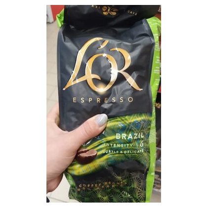 L'Or кофе в зернах Brazil, 1 kg
