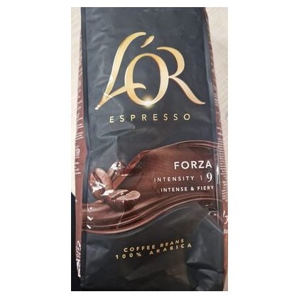 L'Or кофе в зернах Forza, 1 kg