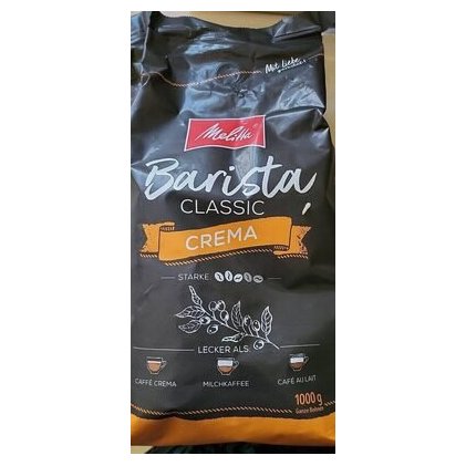 Melitta кофе в зернах Barista Crema, 1 кг