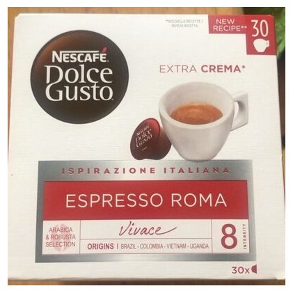 Nescafè кофе в капсулах Dolce Gusto Roma, 30 капсул, 186 г