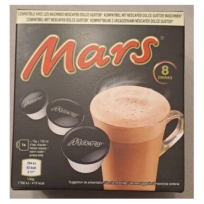 Nescafé Dolce Gusto Mars Chocolate coffee capsules, 120 g