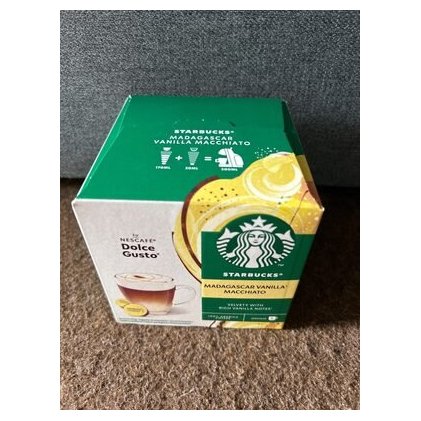 Starbucks кофе в капсулах Dolce Gusto Madagascar Vanilla Macchiato, 132 г