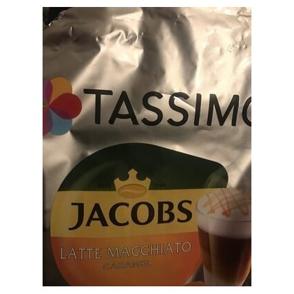 Tassimo Jacobs кофе в капсулах Latte Macchiato Caramel, 268 г