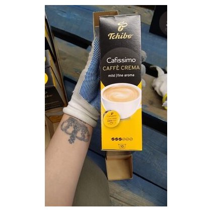 Tchibo кофе в капсулах Cafissimo Caffe Crema Fine Aroma, 70 г