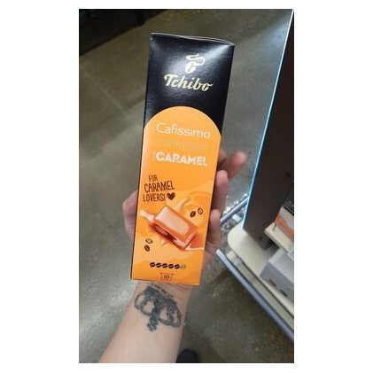 Tchibo кофе в капсулах Cafissimo Espresso Caramel, 75 г