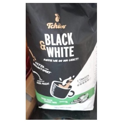 Tchibo кофе в зернах Black & White, 1 кг