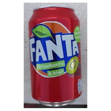 Fanta газированный напиток Strawberry Kiwi, 330 мл