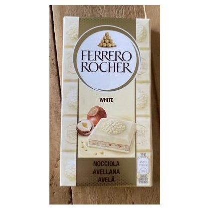 Ferrero Rocher шоколад белый премиальный, 90 г