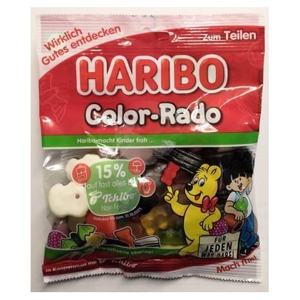 Haribo жевательный мармелад Color-Rado, 175 г