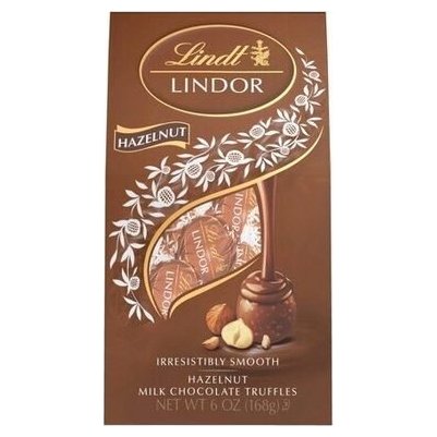 Lindt конфеты с фундуком Lindor Cornet Hazelnut, 200 г