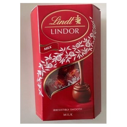Lindt Lindor молочное пралине, 200 г