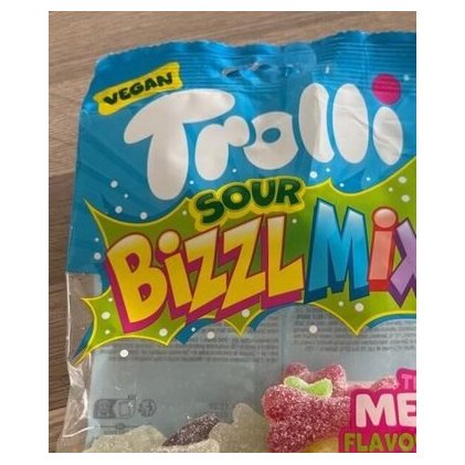 Trolli веганский жевательный мармелад Bizzli Mix, 150 г