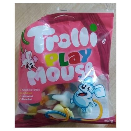 Trolli жевательный мармелад Playmouse, 150 г