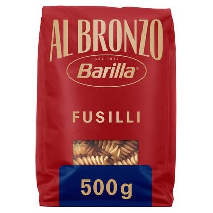 Barilla паста Albronzo Fusilli N.341, 500 г