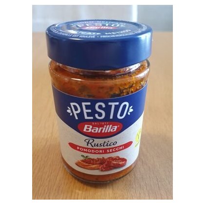Barilla Pesto Rustico with sun-dried tomatoes, 200 g