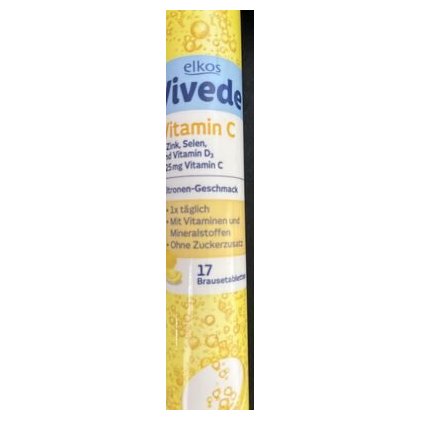 Edeka шипучие таблетки витамин C + цинк, 17 шт.