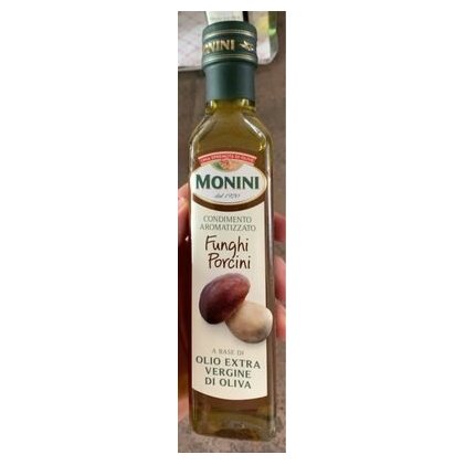 Monini ароматизированное оливковое масло Aroma Funghi Porcini с белыми грибами, 250 мл