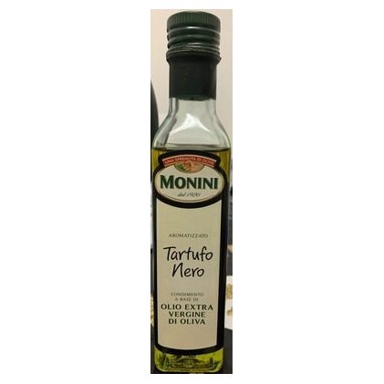 Monini ароматизированное оливковое масло Aroma Tartufo Nero с черным трюфелем, 250 мл