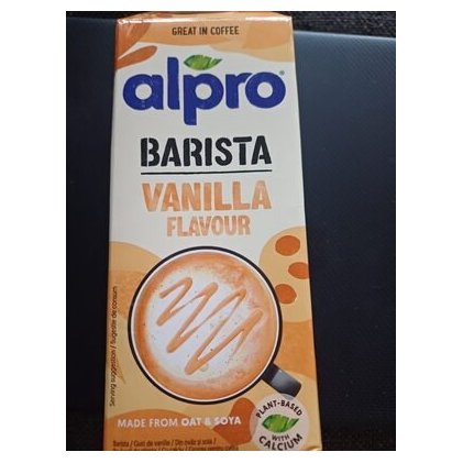 Alpro овсяно-соевый напиток Barista Ванильный, 750 мл
