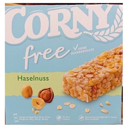 Corny Free мюсли-батончик с лесным орехом