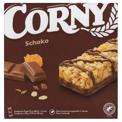 Corny мюсли-батончик с шоколадом